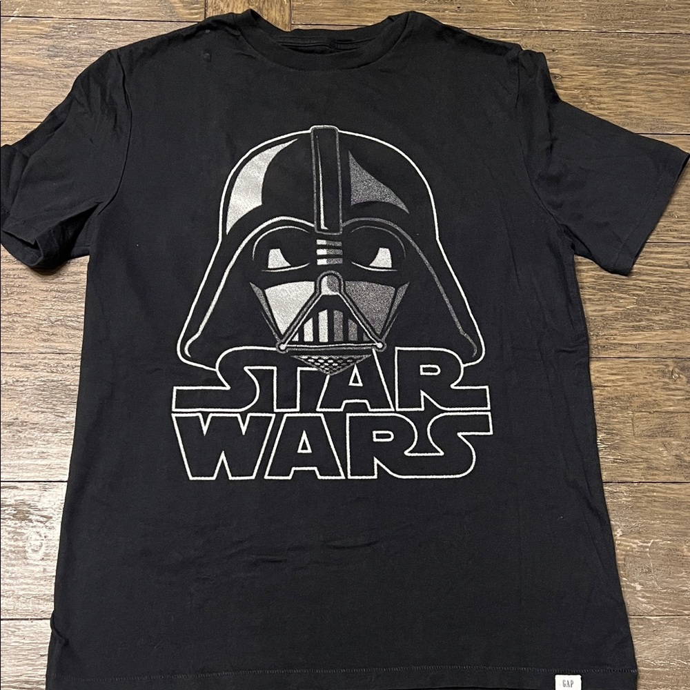 GAP Star Wars Logo Tee - Black & Silver
